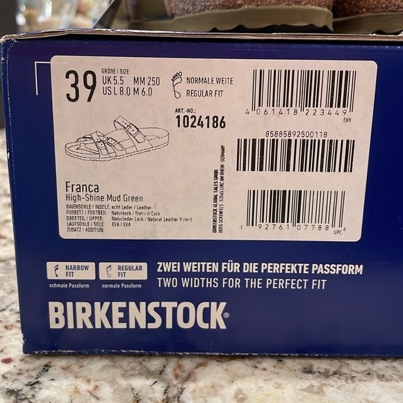 NWT Franca Birkenstock Sandals - Picture 7 of 7